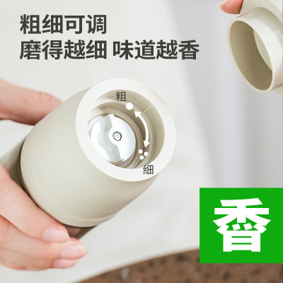 日式家用手动胡椒研磨器芝麻花椒颗粒玻璃研磨瓶海盐磨盐瓶调料瓶