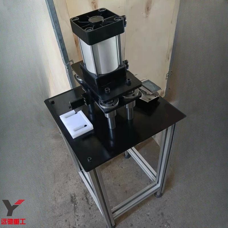 现货供应铝材首尾锁口机 垫片点镜框铝材接头机 压成型设备