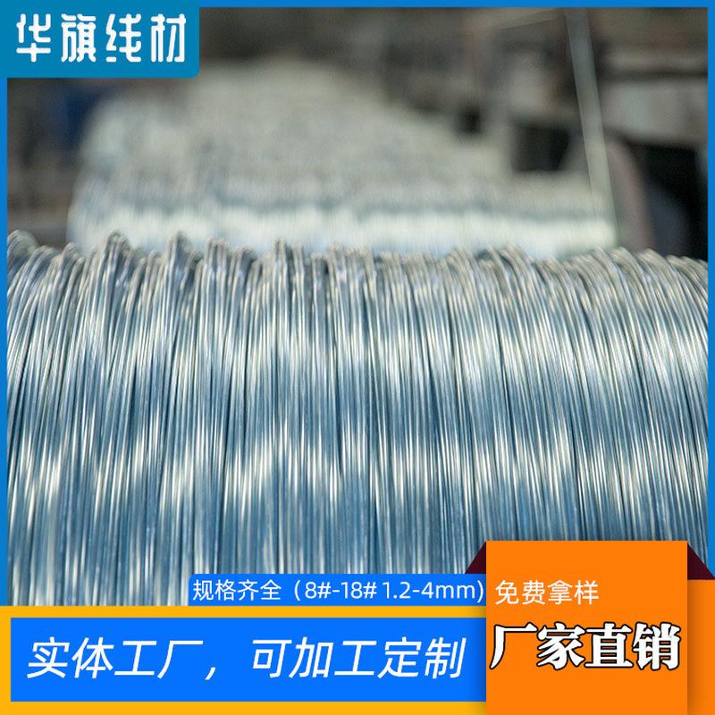 热销厂家直供14号铁丝2.2铁线白铁丝退火铁丝实体厂家