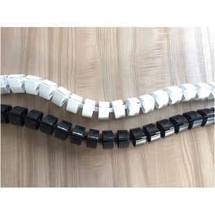 热销abs管藏线理线管蛇形塑料坦克链龙骨收线槽走线链电线收纳