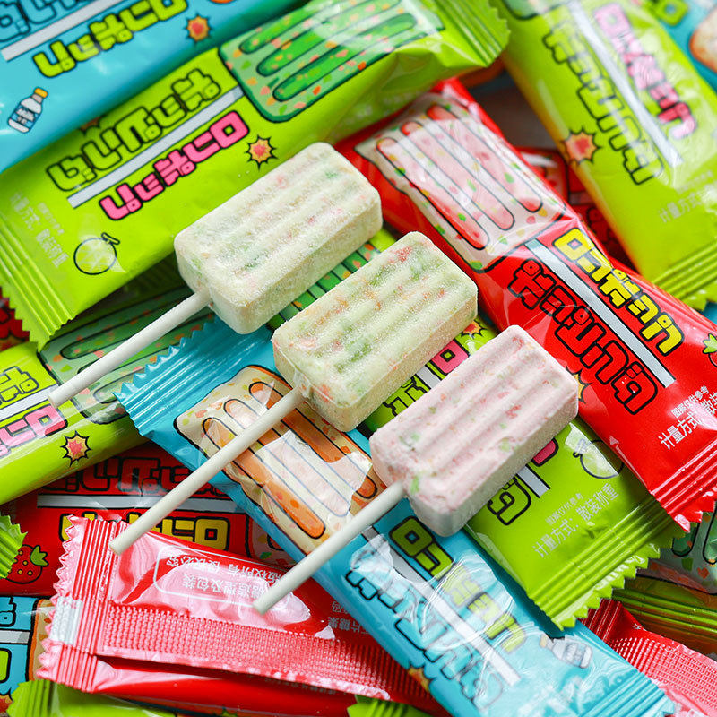 网红雪糕跳跳糖棒棒糖儿童牛奶棒高颜值糖果结婚喜糖伴手礼零食,零食/坚果/特产,棒棒糖,淘宝优惠券,粉丝福利购,淘宝优惠卷