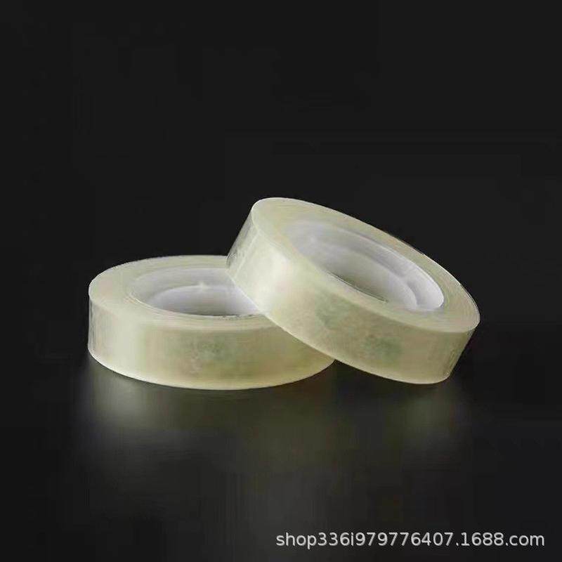 透明小胶带批发文具胶带花艺食品包装高粘性学生胶带手工胶带包邮