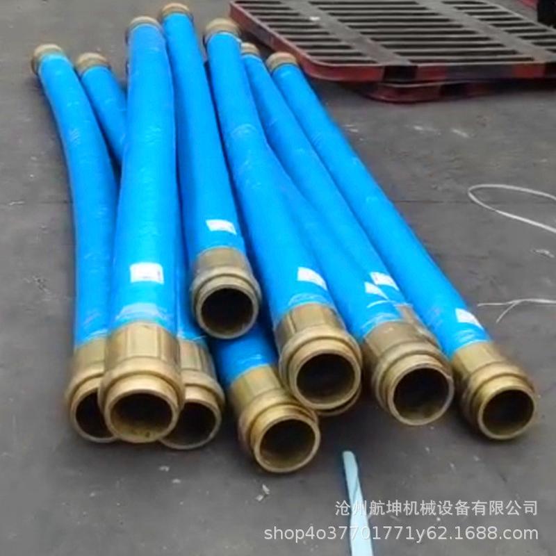 热销125混凝土胶管四层钢丝泵车软管混凝土桩基输送软管3米胶管现