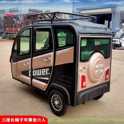 热销厂家供应可配太阳能板电动三轮车家用代步载客拉人成人老头乐