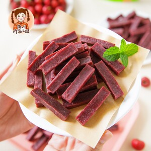 新货沂蒙山妞桑葚山楂条网红无添加剂儿童孕妇零食山楂糕特产小包