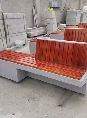 长条石凳厂家批发石雕公园石凳户外石头长椅广场小区花岗岩木座椅