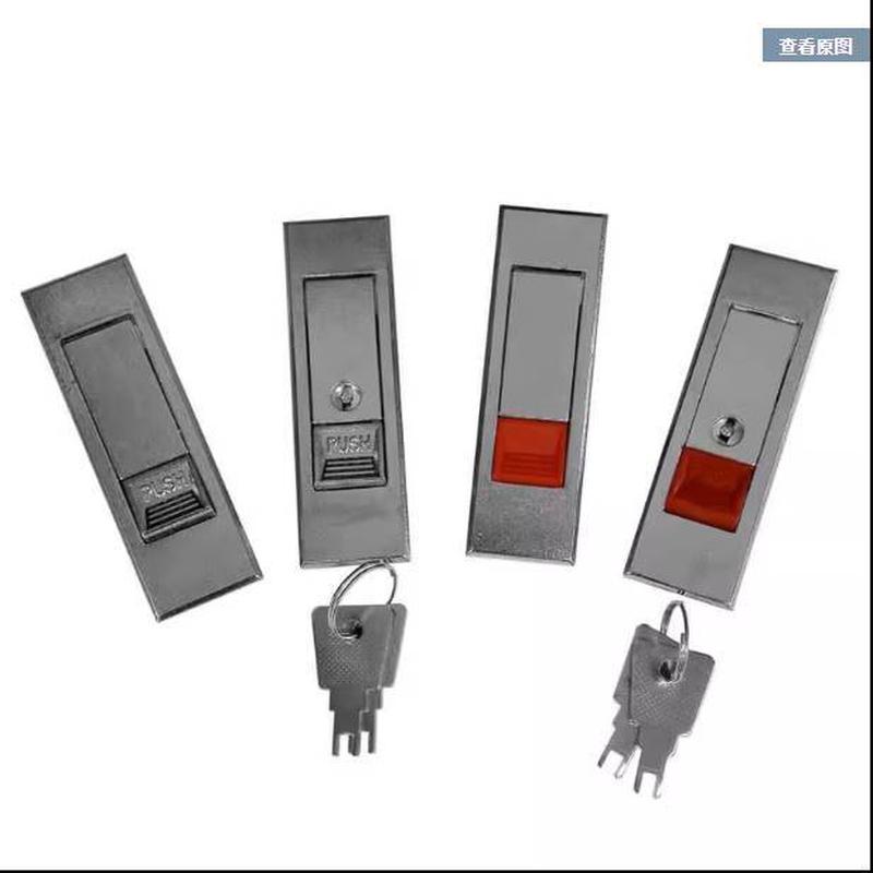 LCKGA-12 LCKGB LCKGC LCKGD 平面锁按钮型 机箱机柜锁/工业柜门
