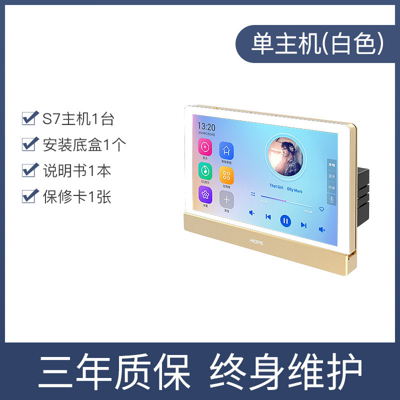 S8/910家庭K歌背景音乐主机系统套装吸顶音响智能家居