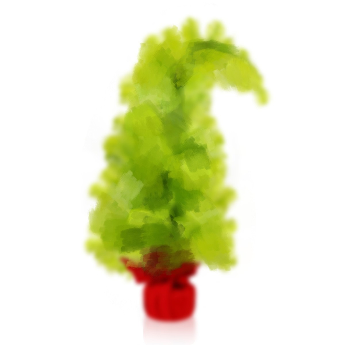 新款创意绿色歪脖圣诞树带圣诞球挂件和摆圣诞节装饰家用灯