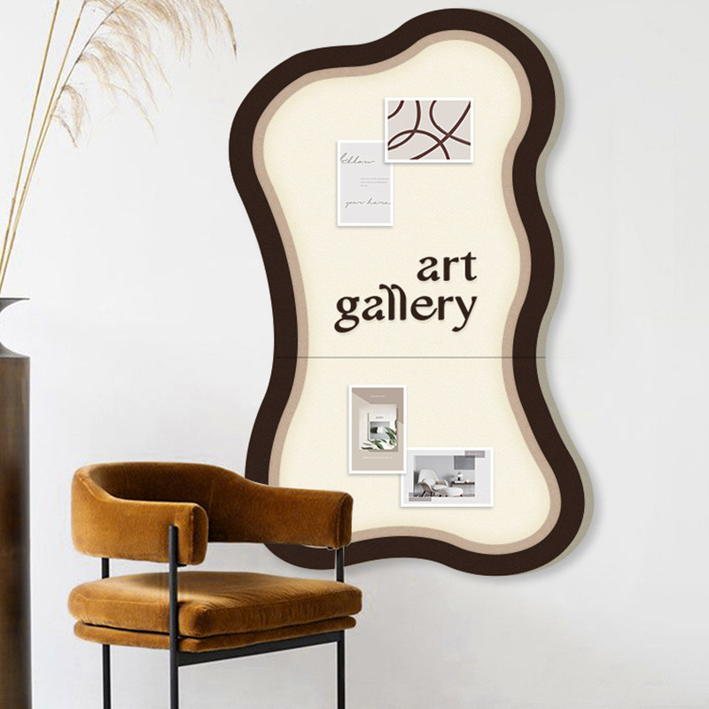 ins风免打孔照片墙墙贴毛毡留言板隔音板家居装饰墙背景墙记事板