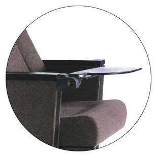 热销厂家直供礼堂椅站脚礼堂椅排椅配件铝合金旋转写字板