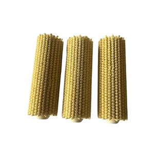 热销厂家批发热值精梳机毛刷辊毛刷尼龙丝滚筒圆形毛刷除尘空心植