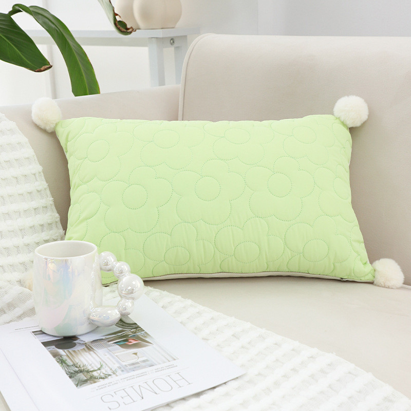 m3no批发枕铃兰花抱枕套不含芯方小清新民宿卧室靠枕ins风客厅沙