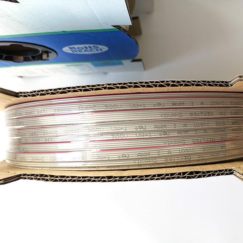 热销ul2651红边灰排线28awg7/0.127生产厂家标间距1.0mm2p-64p正
