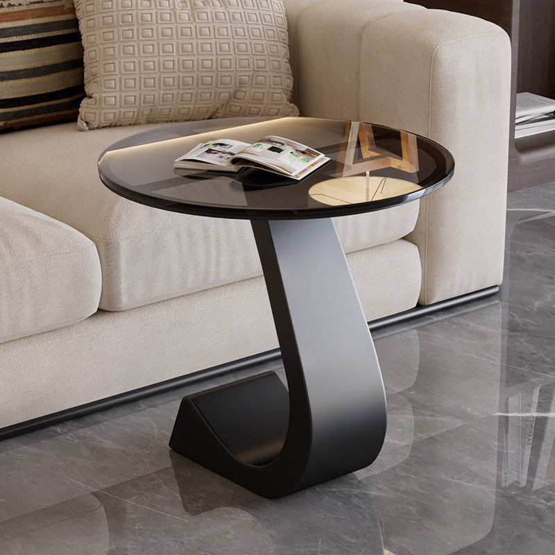 h轻奢客厅沙发家用现代简约小边几岩板茶几高级感床头圆桌创意边,住宅家具,角几/边几,淘宝优惠券,粉丝福利购,淘宝优惠卷