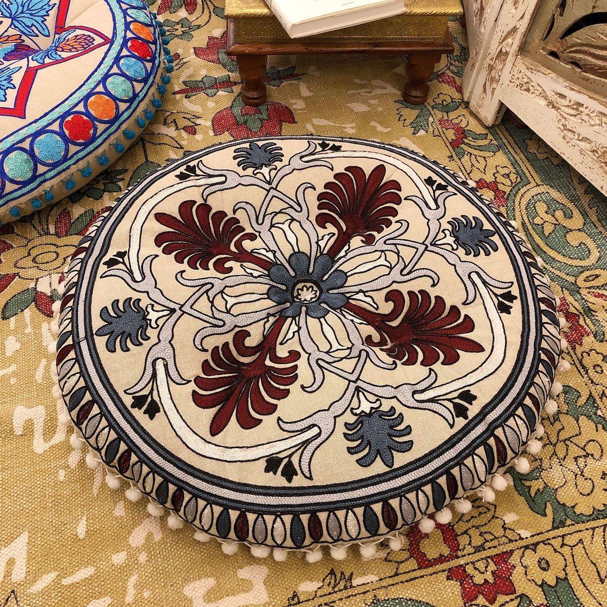 屁股垫手工坐垫榻榻米久坐印度椅子垫凳子垫沙发地上打坐垫飘窗垫,居家布艺,椅垫,淘宝优惠券,粉丝福利购,淘宝优惠卷