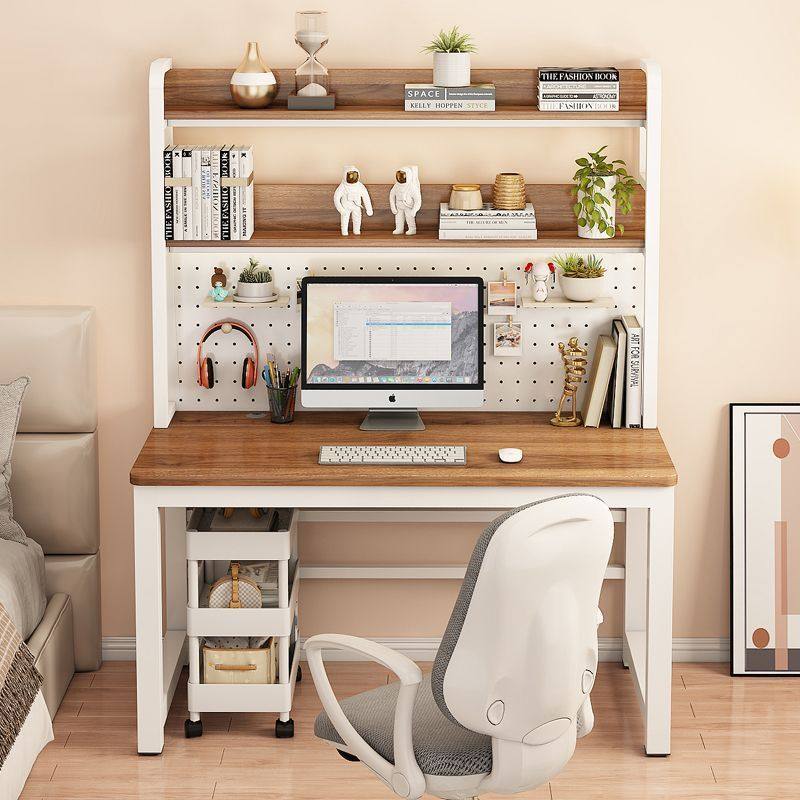 热销otj办书桌书架一体学生写字学习桌小户型家用台式桌子电脑桌,住宅家具,电脑桌,淘宝优惠券,粉丝福利购,淘宝优惠卷