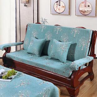 c4wb批发春秋红木实木沙发坐垫木沙发垫带靠背联邦椅垫老式椅垫加