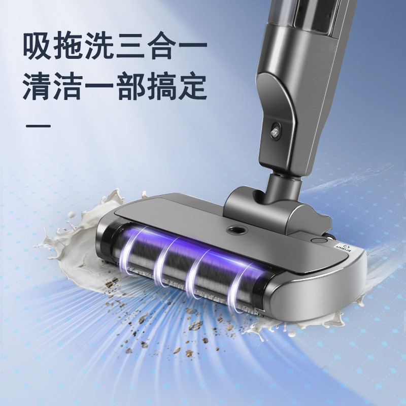 全自动清洁无线电动拖把洗地扫吸拖一体机擦地机家用吸尘智能喷水