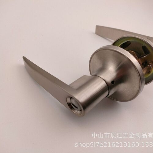 执手三杆锁源头厂家锌合金不锈钢执手锁拉手房门锁把手批发