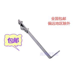 防雷支架夹支持码L型直立避雷卡热浸镀锌扁钢避雷带支架支持定做