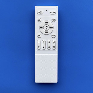 不是万能的】XC-F19白智美灯控吊扇风扇灯遥控器无极调光变频手柄