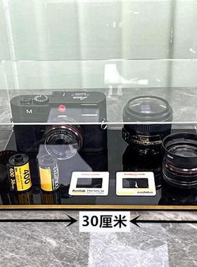 透明头罩罩进口亚克力相机罩镜展示有机玻璃展示盒钻抛工艺成品