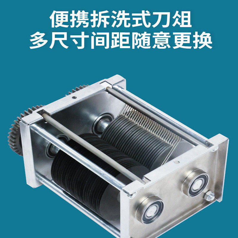 热销切肉机商用全自动切块逼切鲜肉片机小型家用电动绞肉丁牛不锈