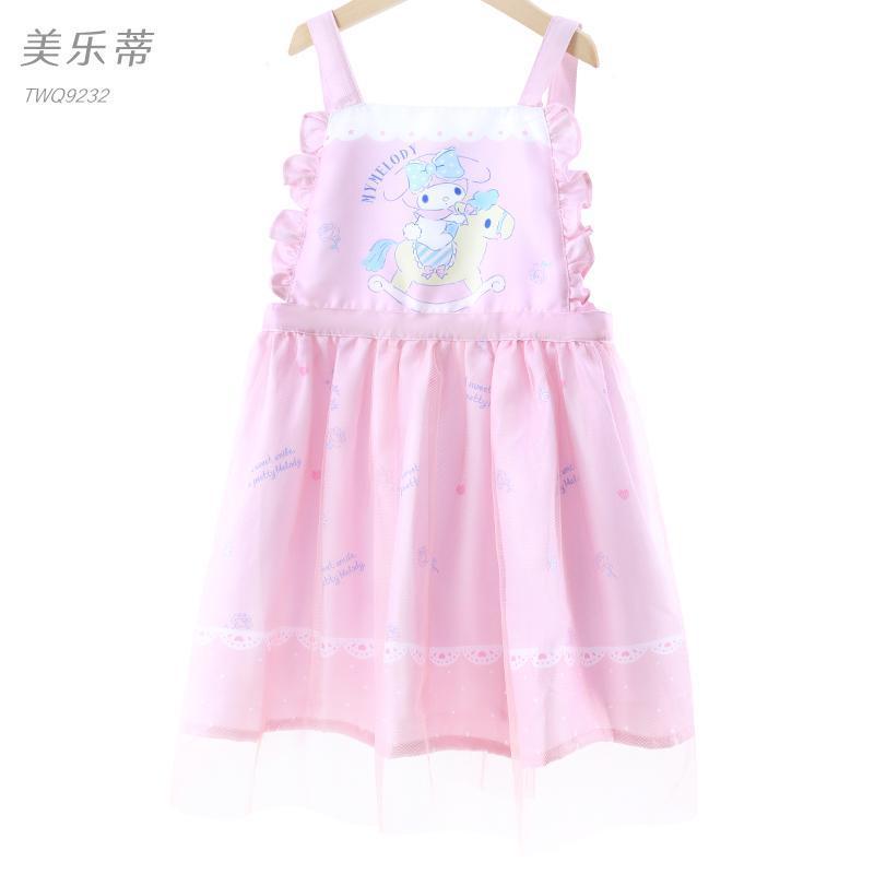 儿童围兜宝宝吃饭罩衣幼儿园防水防脏饭兜画画围裙罩衫女童反穿衣