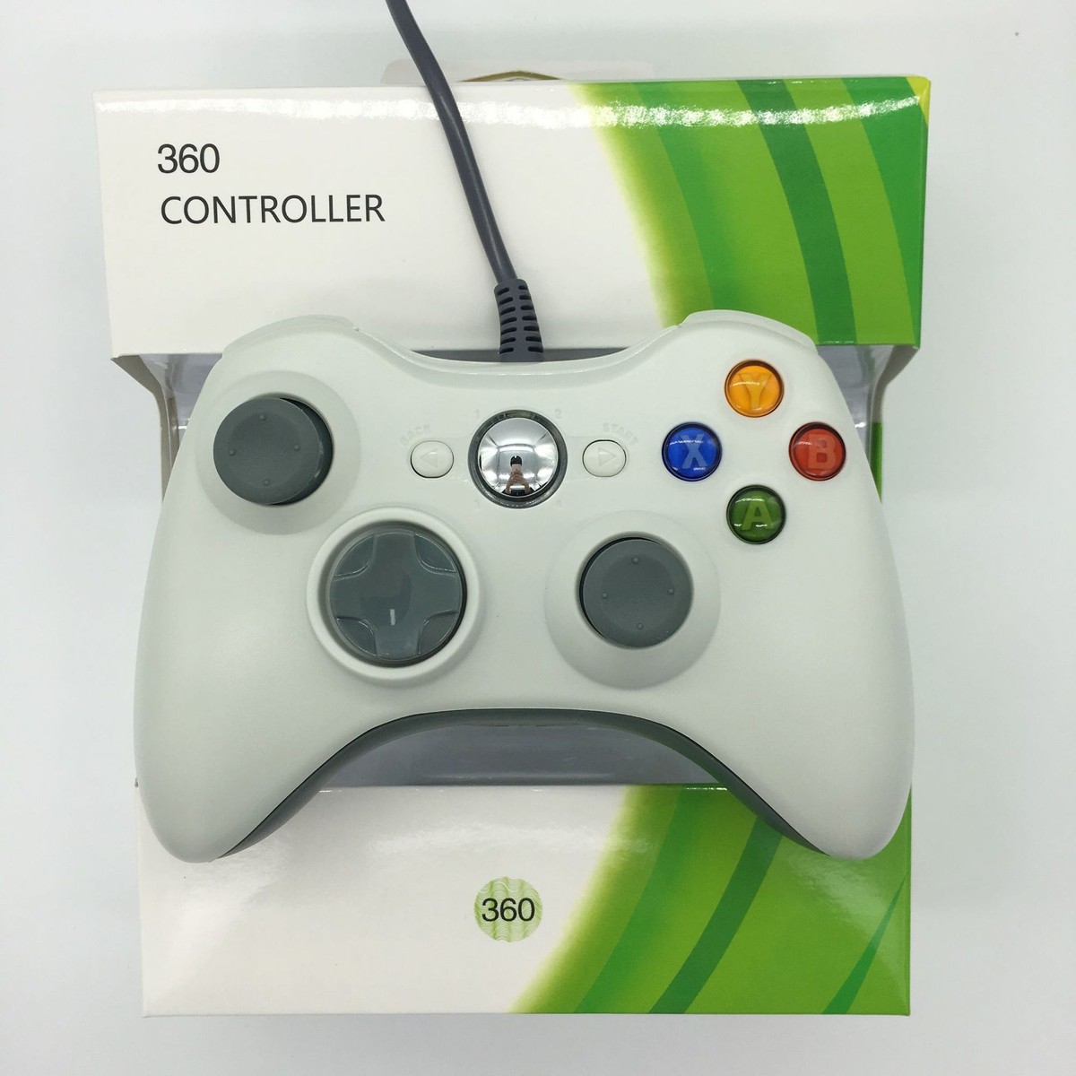 XBOX360手柄有线游戏机手柄 中性 配彩盒包装 直销360手柄