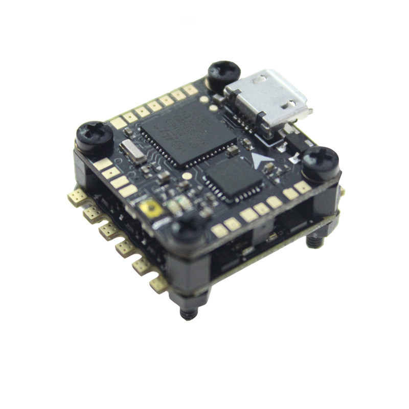 HAKRC 2S10AF4飞塔 2S四合一电调 F411迷你飞控 集成OSD\BEC