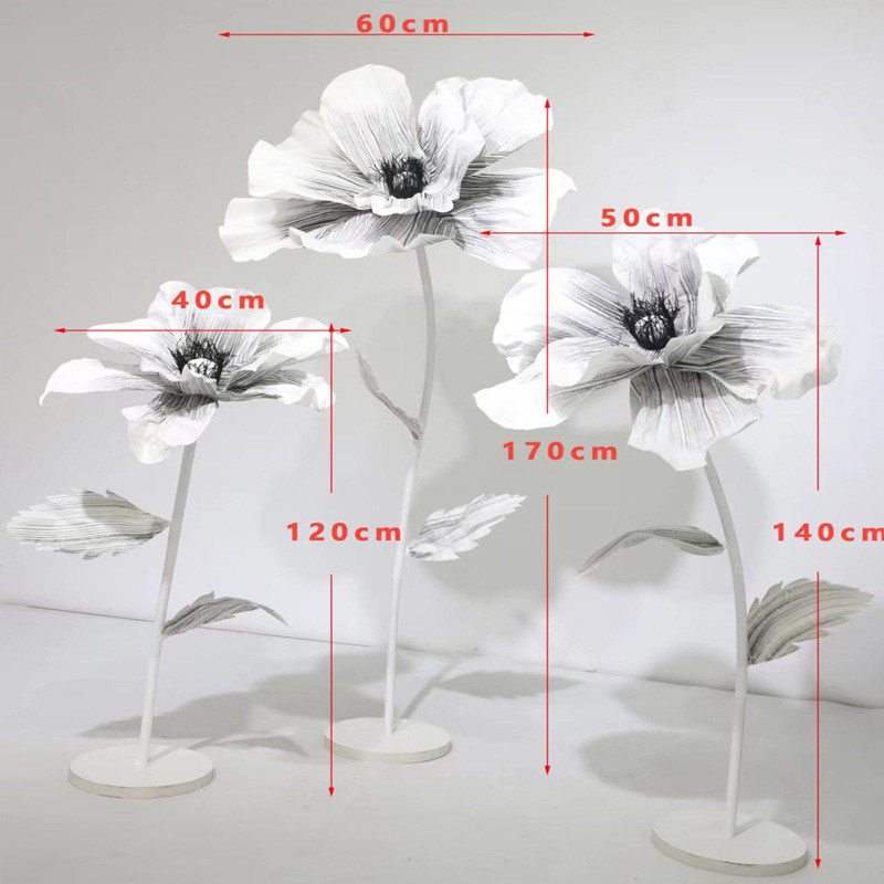 立体茶花三件套摆件皱纹纸花婚庆婚礼舞台橱窗道具布置美陈路引花,节庆用品/礼品,拉花,淘宝优惠券,粉丝福利购,淘宝优惠卷