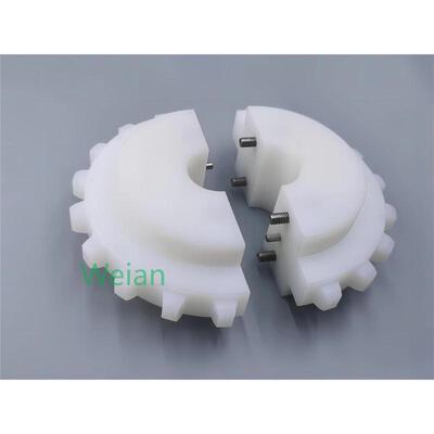 分体机链塑料pa链轮主动轮胶轮齿轮驱动轮配套加网7705/552