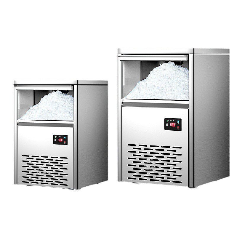 商用全自动一体雪花制冰机颗粒冰科研实验室刺身火锅海碎冰机