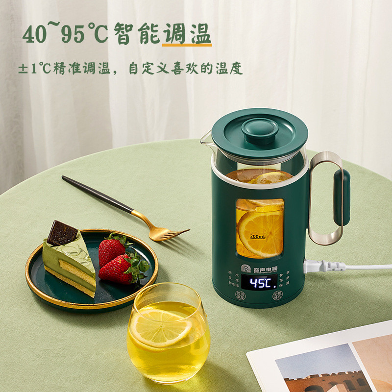 养生壶家用多功能便携式电炖杯办公室享用迷你小型煮花茶壶器茶壶