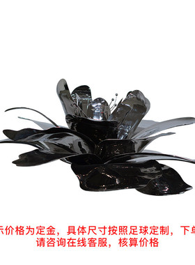 热销大型透明树脂装饰品落地雕塑酒店大堂售楼处摆件轻奢艺术品摆