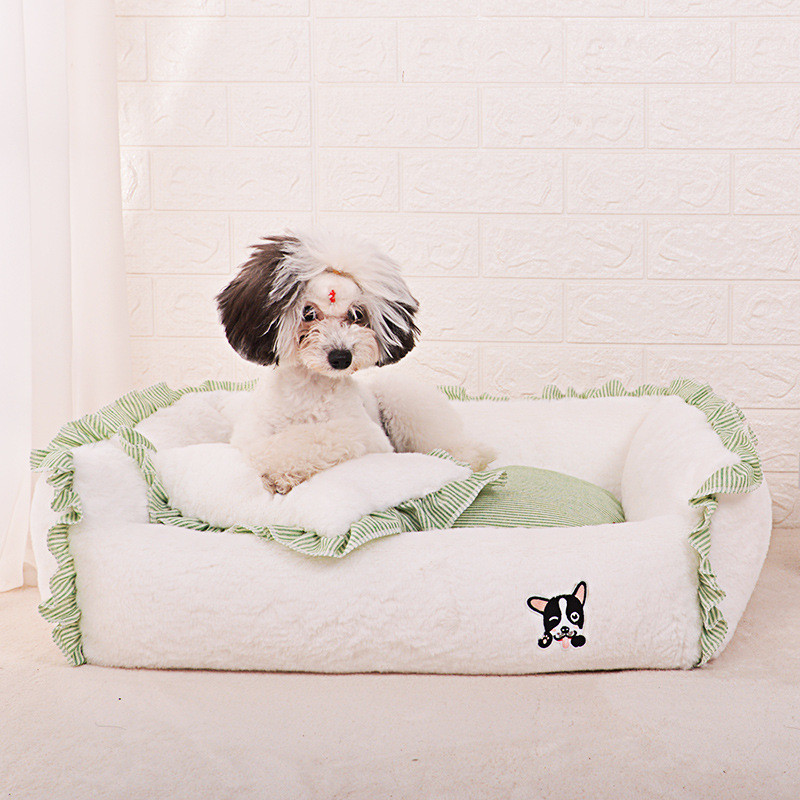 网红宠物保暖狗窝猫窝全可拆洗四季通用INS马尔济斯西施小中型犬