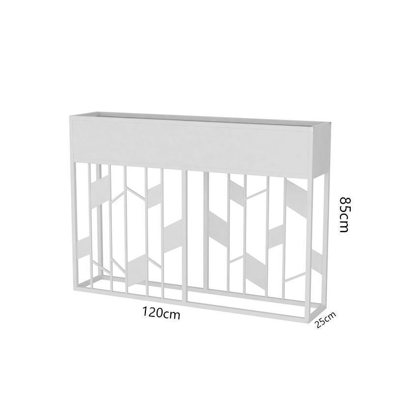 绿植餐厅隔断网红屏风办公室铁艺围栏饭店火锅店花架卡座矮隔断墙