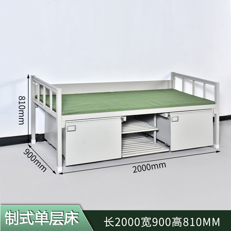 du2p批发制式上下铺单层双层铁架床宿舍单人高低床铁床铁艺钢架床