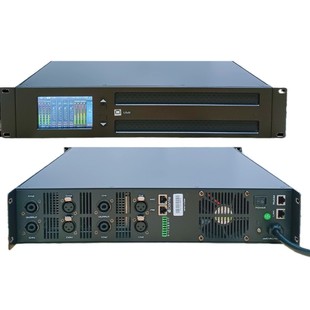tech aes 4大功率2400w dsp dante数字功放厂家 6000w通道 热销nh