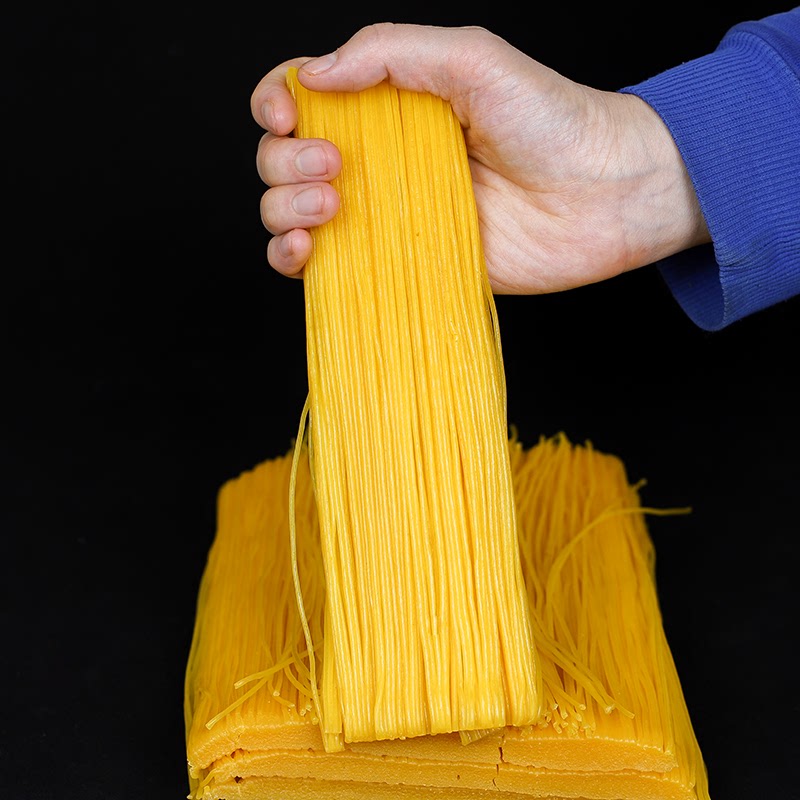 现货批5斤玉米面条正宗东北碴条鲜挂面粗粮细作速食叉插条面纯黄