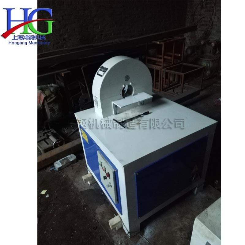 热销电机1.5kw弯曲圆管打磨机椭圆扁管钢带弯砂光机钢表面除锈机
