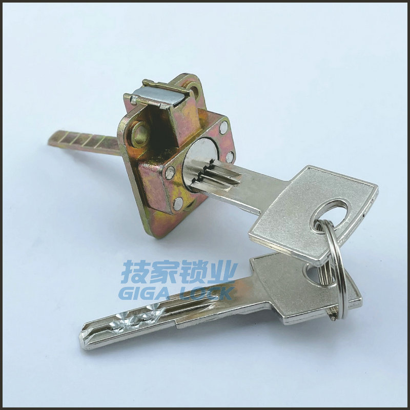 酒店锁芯适用远为GOFAR锁芯三孔刷卡带尾巴锁头宾馆电子门锁芯