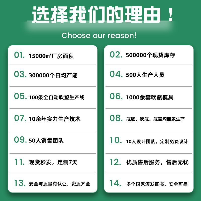 热销大口瓶方形透明塑料瓶食品级pet一次性饮料瓶果汁奶茶果蔬汁