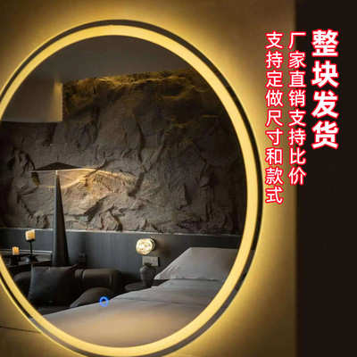 定制pu石皮蘑菇石文化石大板无缝连纹岩壁pu仿石材砖饰面板背景墙