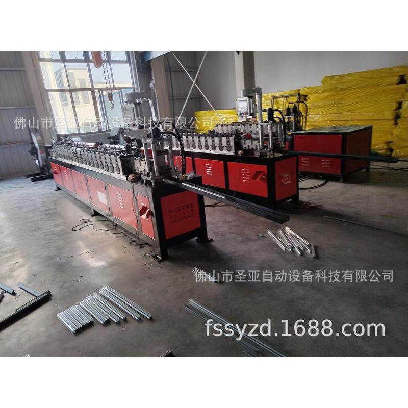 热销斤字型插接法兰加工设备形插式法兰制作h形龙骨机插条成型机