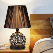 台灯卧室床头灯轻奢家用浪漫温馨ins少女新款 现代简约结婚小夜灯