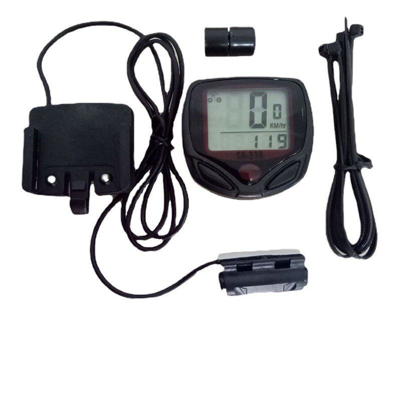 自行车码表里程表码表升级替代款无夜光防水码表骑行装备268A