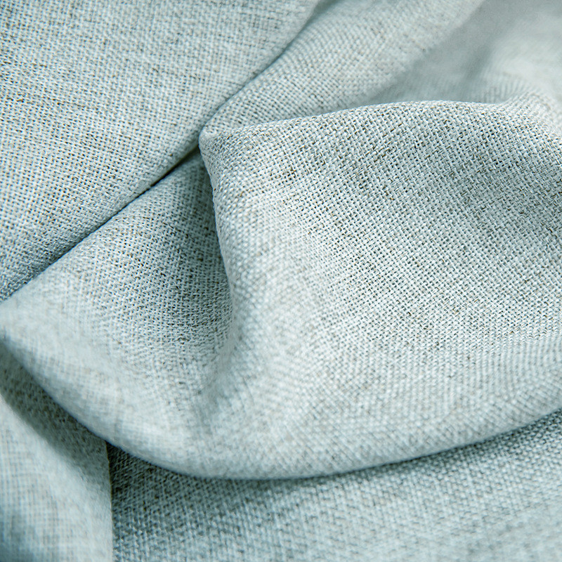 d4q8亚麻纱纱帘棉麻透光不透人沙米色客厅窗纱2022年新款民宿窗帘