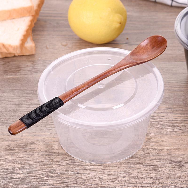 热销铭星圆形450ml一次性餐盒/快餐外卖打包饭盒/pp塑料加厚便当